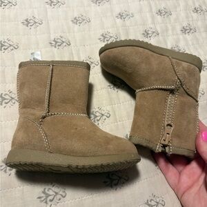 Tan Baby Boots